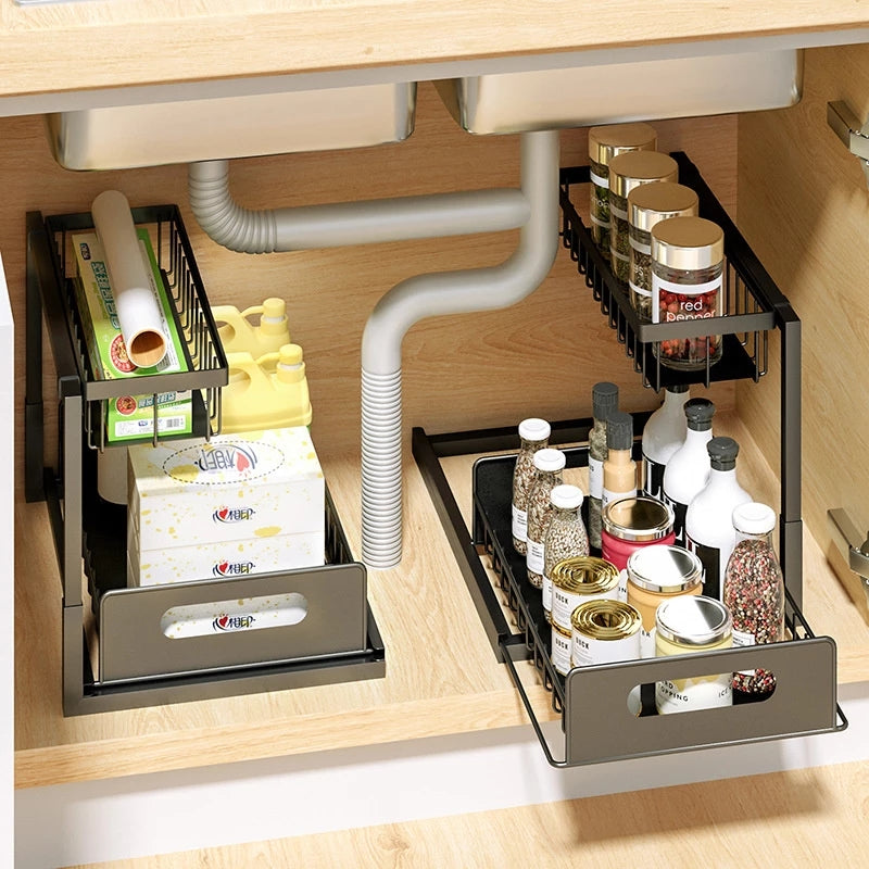 Under Sink Storage Cabinet Shelf