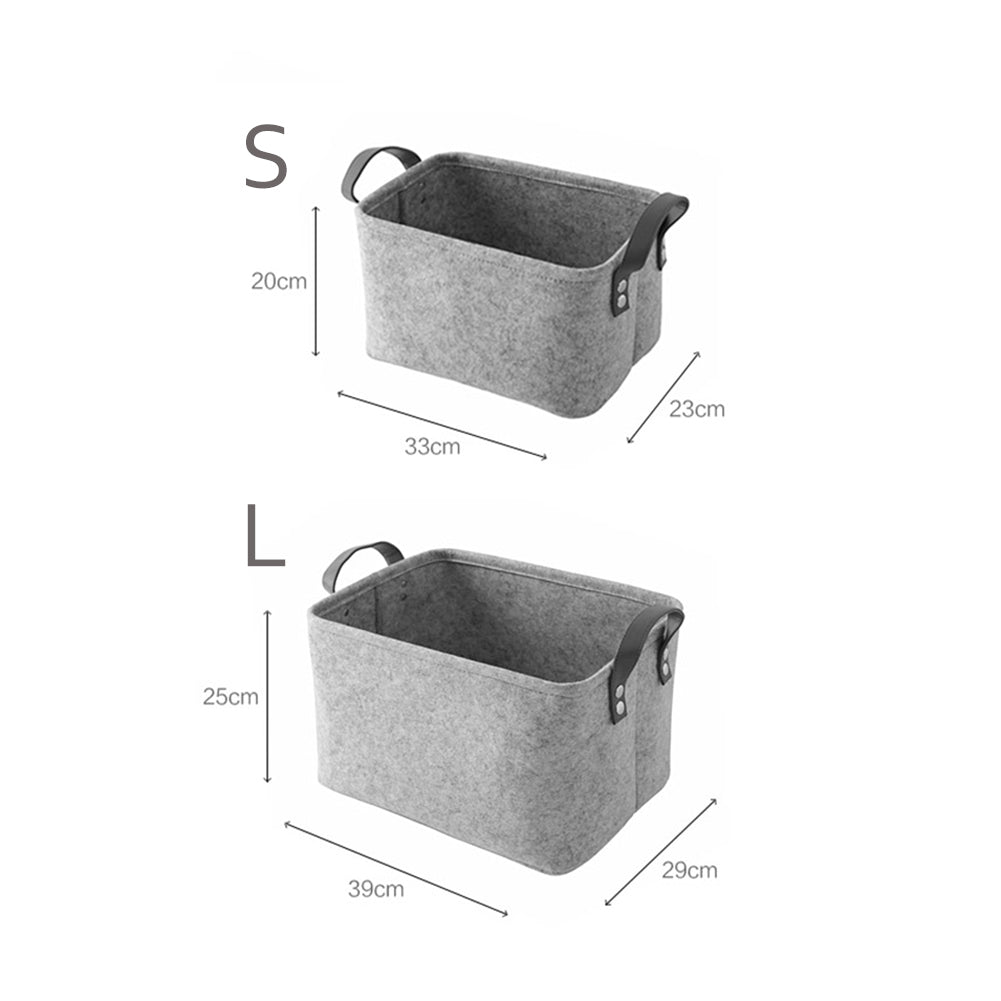 Felt Laundry Hamper