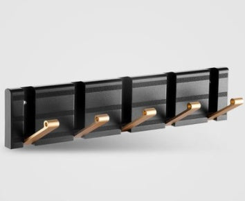 No-Drill Foldable Wall Hook for Coats & Hats