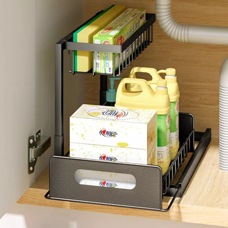 Under Sink Storage Cabinet Shelf