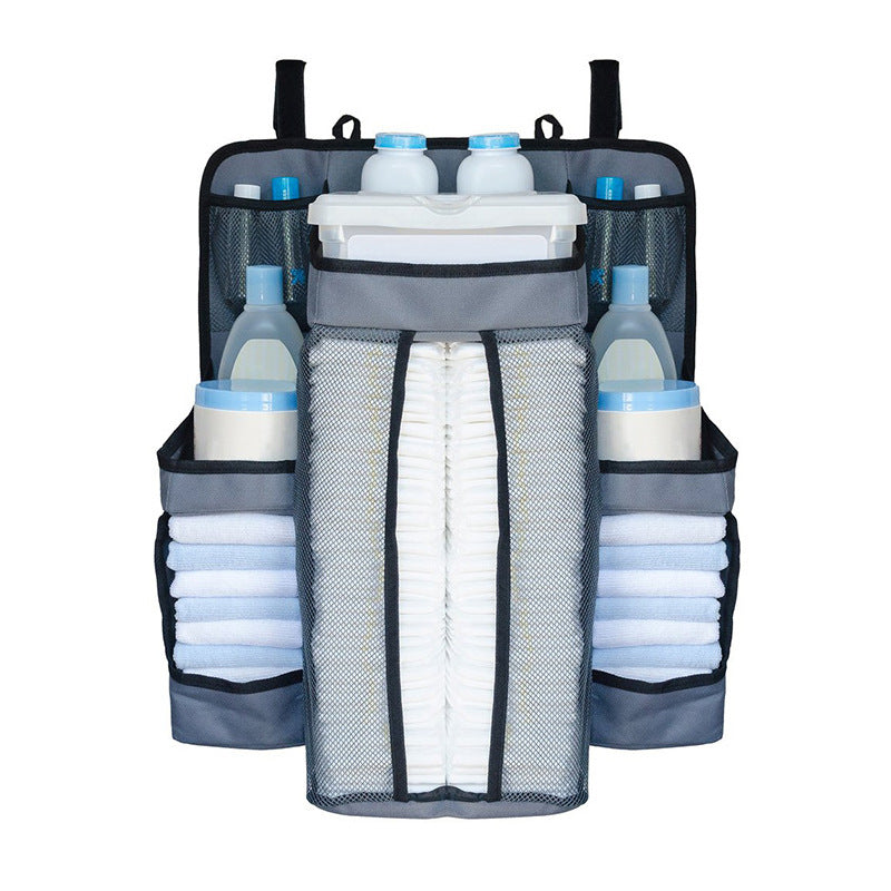Crib Hanging Diaper Organizer for Nursery Essentials