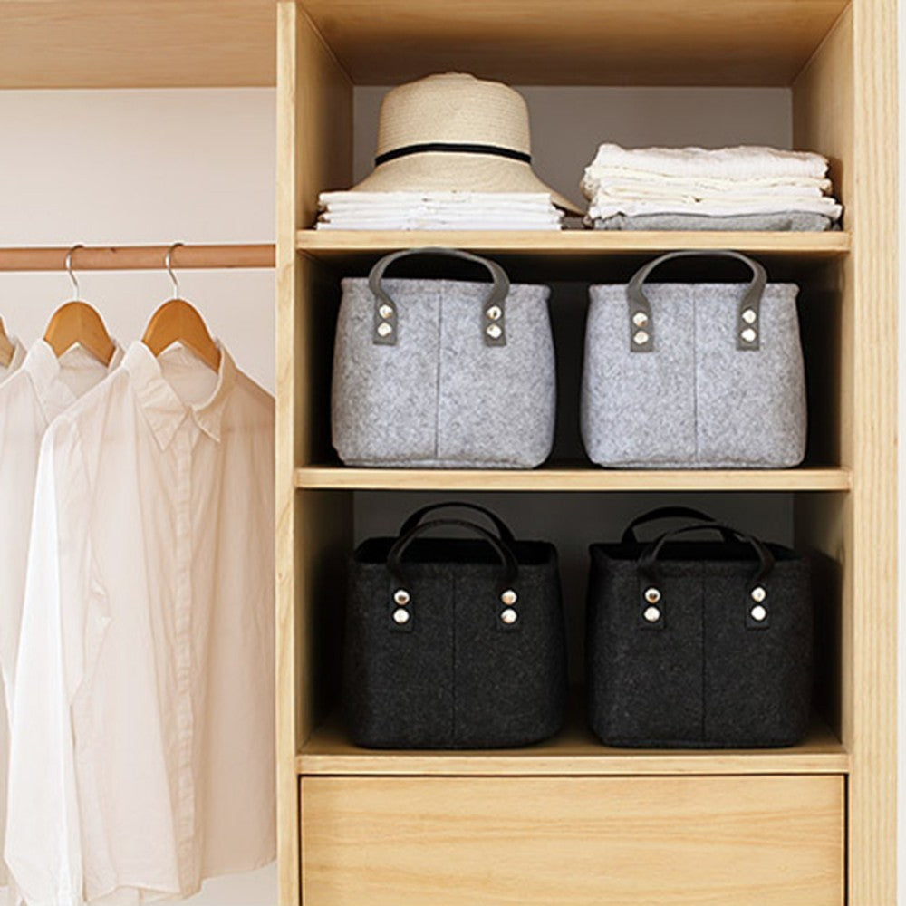 Felt Laundry Hamper