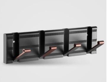 No-Drill Foldable Wall Hook for Coats & Hats