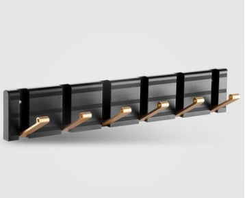 No-Drill Foldable Wall Hook for Coats & Hats