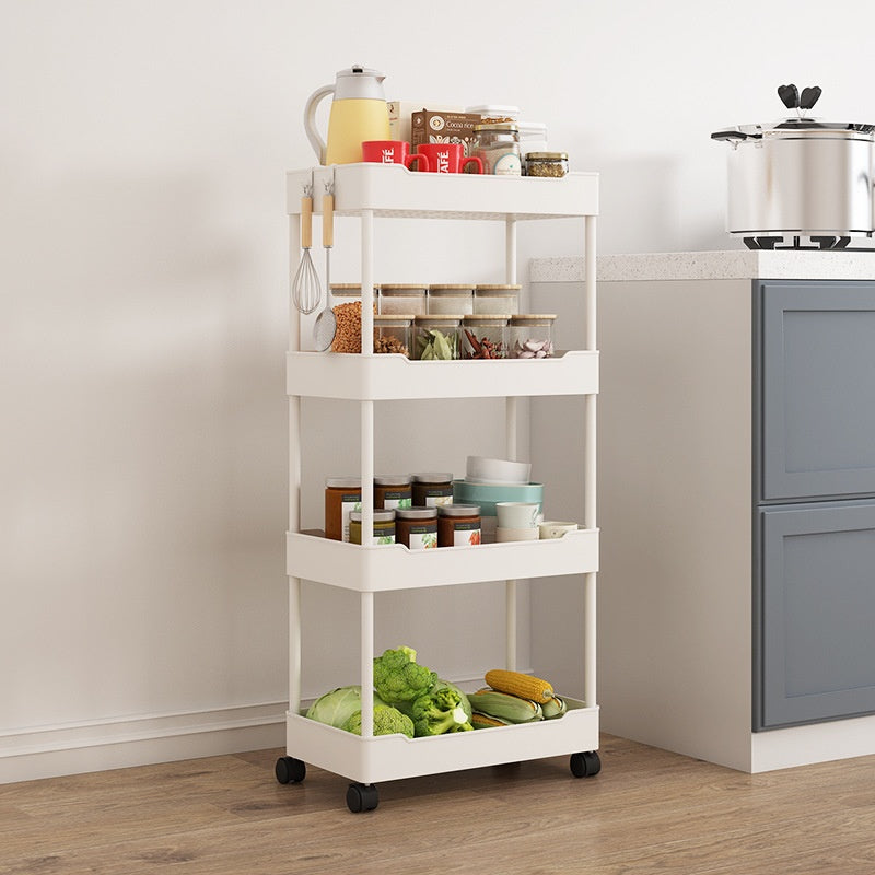 Multi-Story Kitchen Floor-Standing Storage Cart