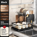 Self-Draining Countertop Dish Rack