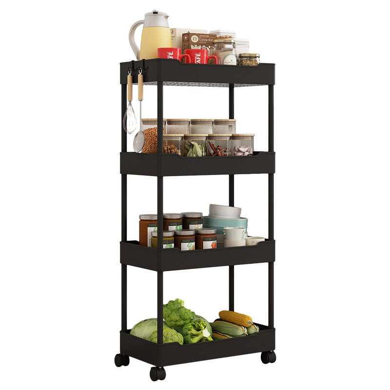 Multi-Story Kitchen Floor-Standing Storage Cart
