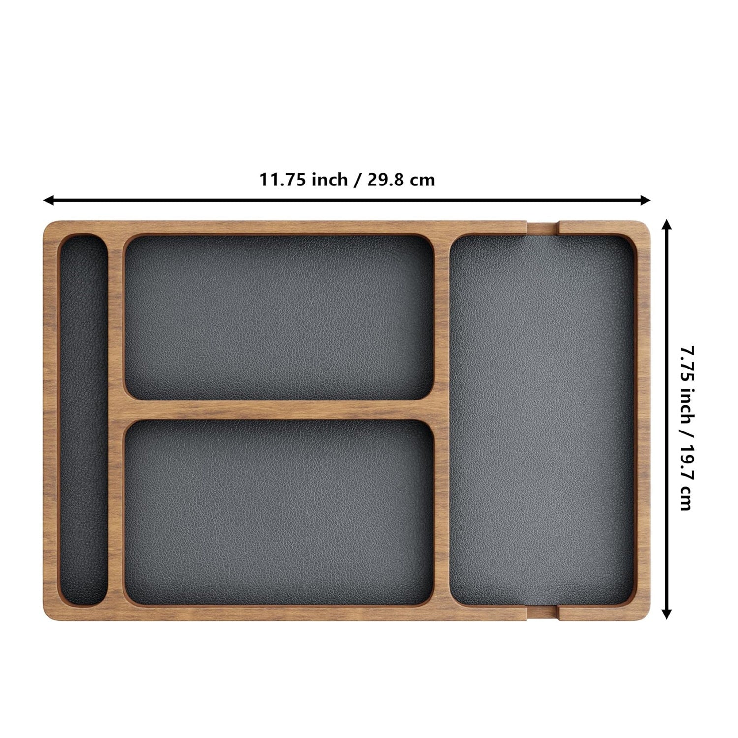 Solid Wood Grid Organizer