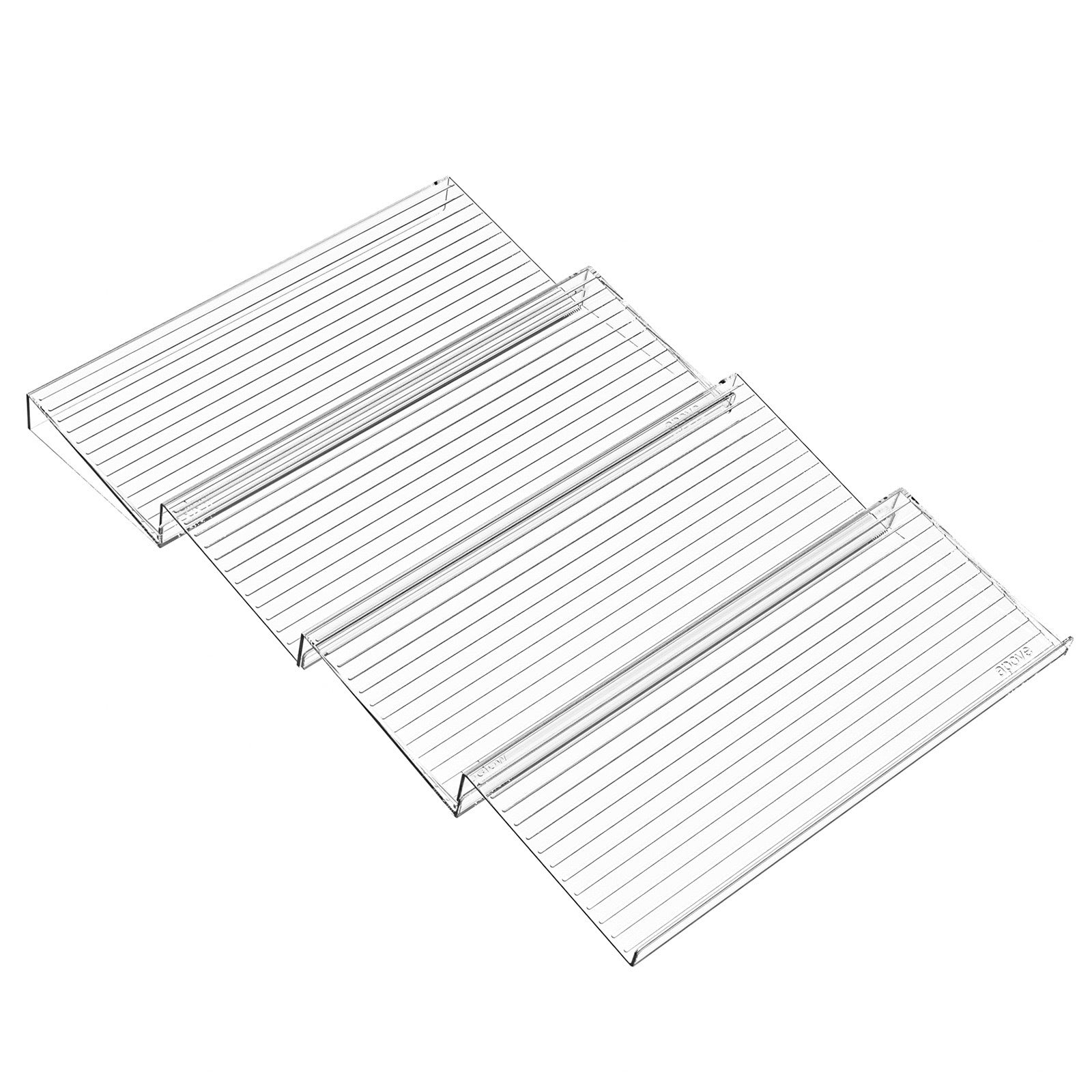 Kitchen Acrylic Spice Display Storage Rack