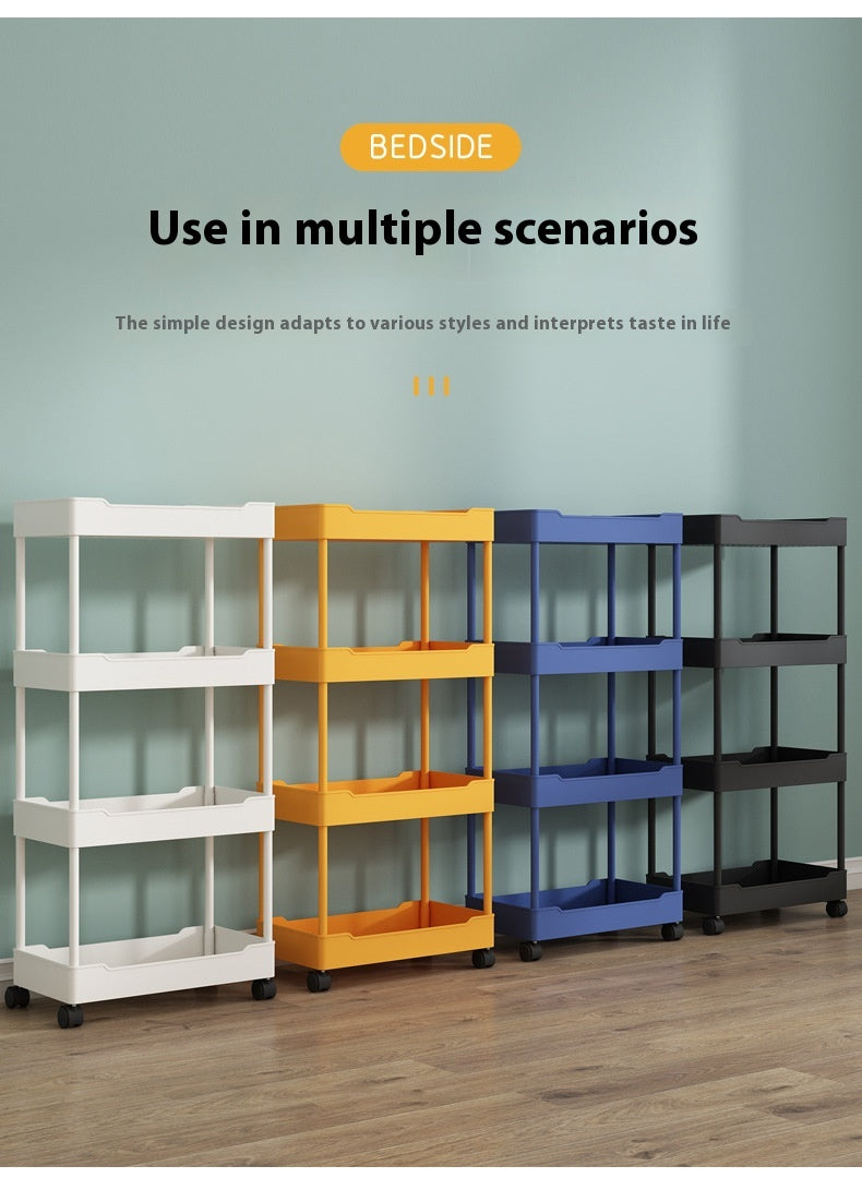 Multi-Story Kitchen Floor-Standing Storage Cart