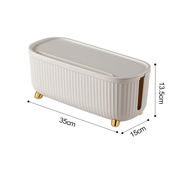 Patch Panel Storage Box – Desktop Data Cable Organizer