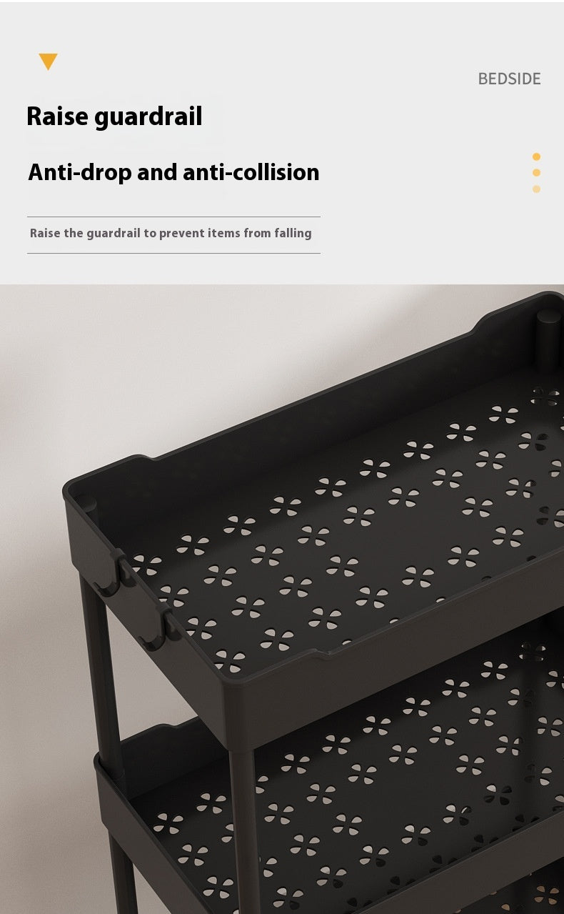 Multi-Story Kitchen Floor-Standing Storage Cart