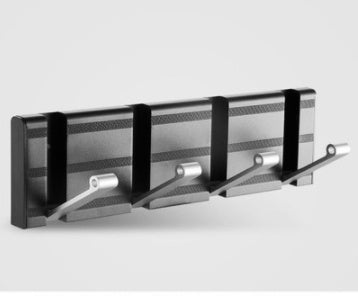 No-Drill Foldable Wall Hook for Coats & Hats