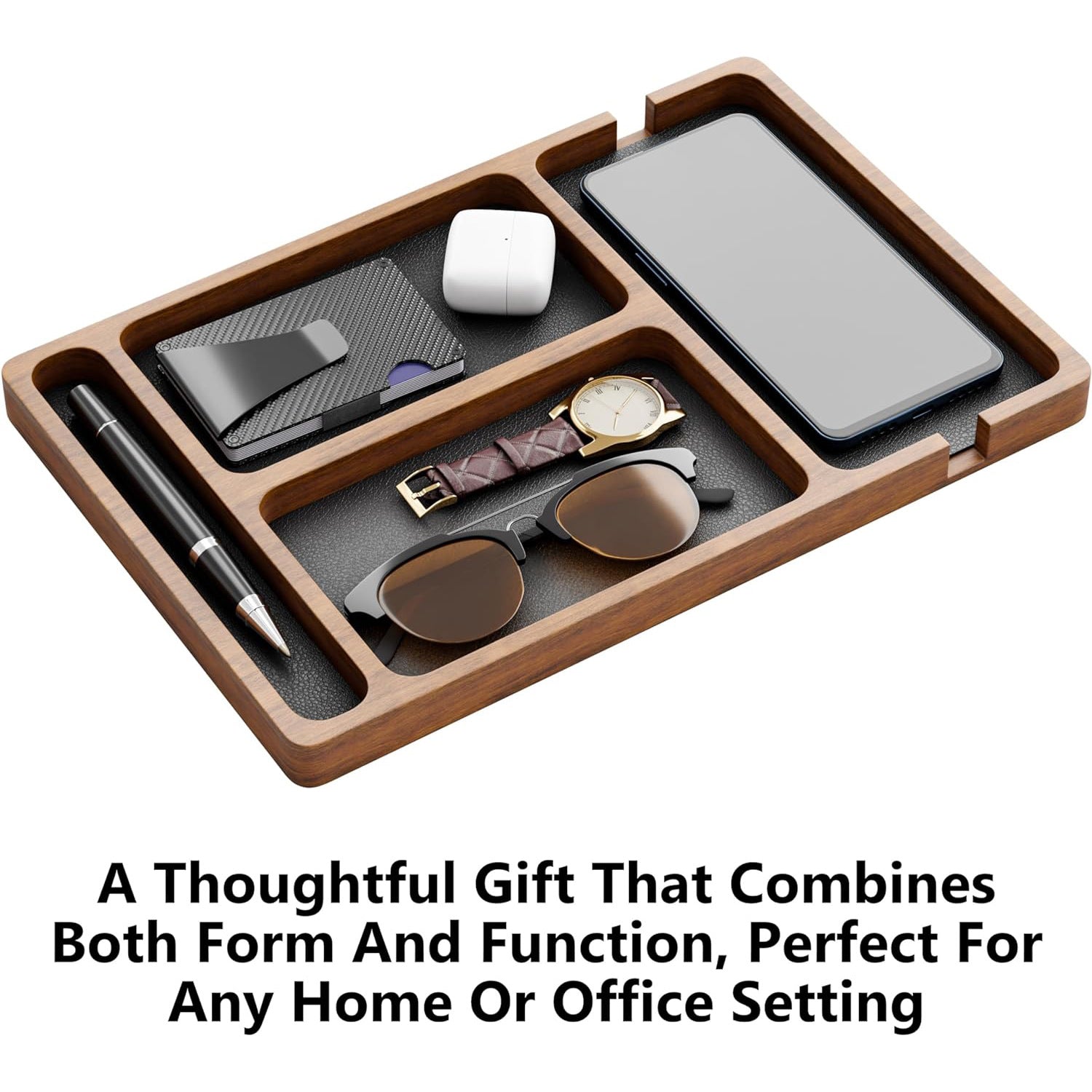 Solid Wood Grid Organizer