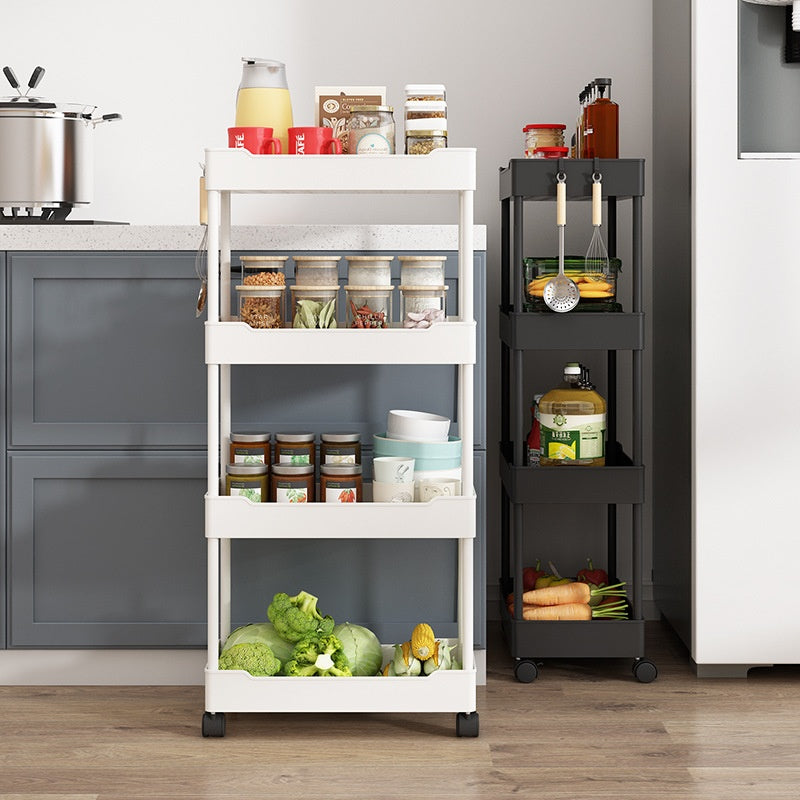 Multi-Story Kitchen Floor-Standing Storage Cart